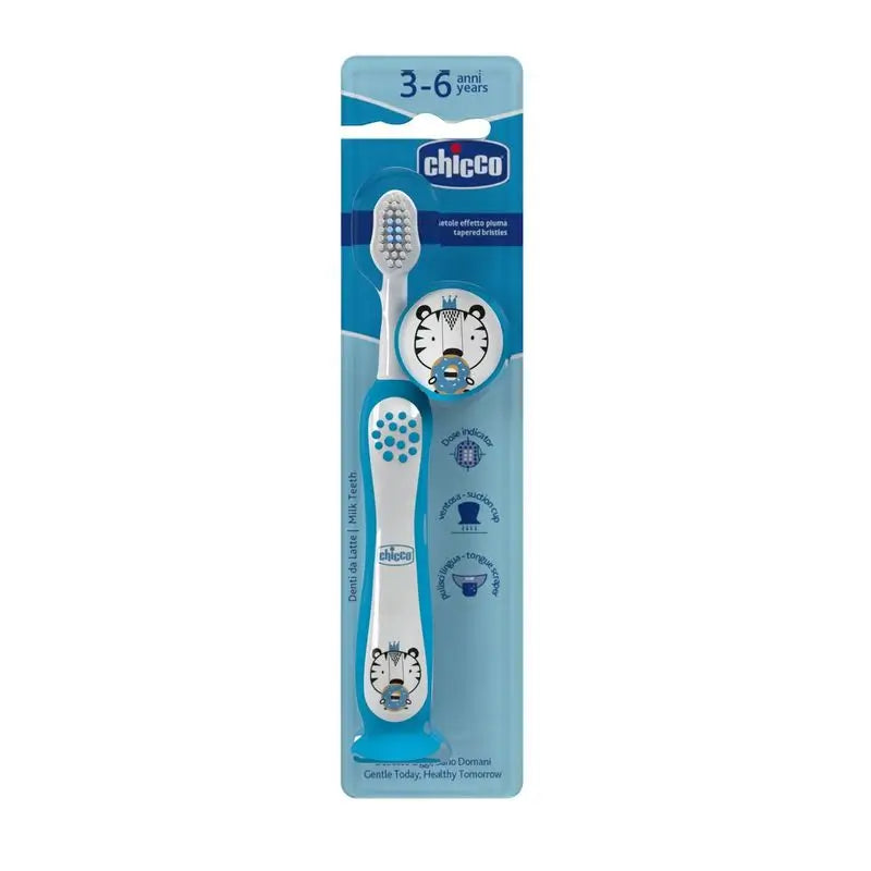 Chicco Tiger Infant Toothbrush 3-6Y, 1 pc.