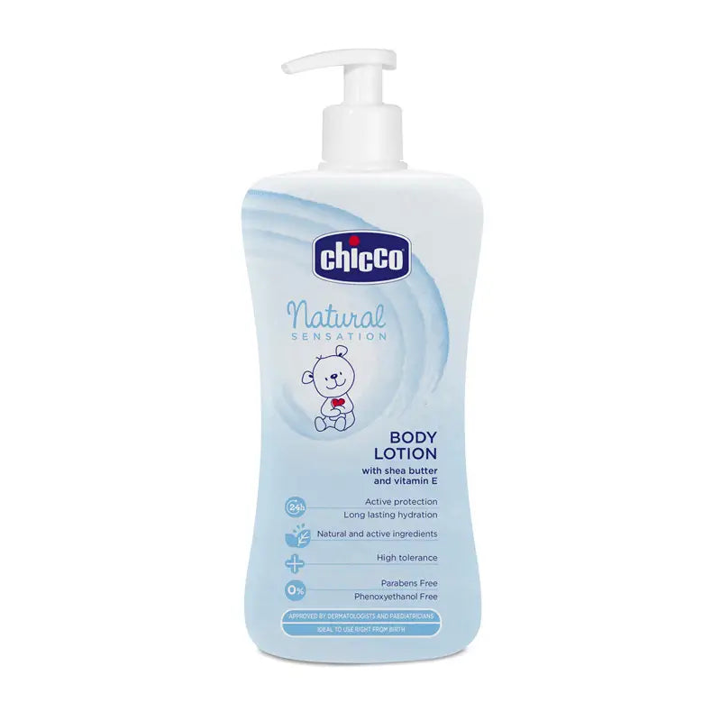 Chicco Crema Corporal Natural Sensation 500Ml 0M+