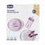 Chicco - Set Completo Comida 12M+ Rosa