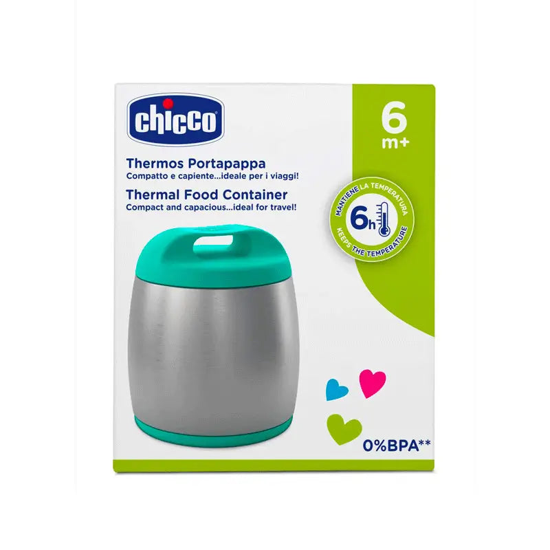 Chicco - Termo Porta Alimientos Azul