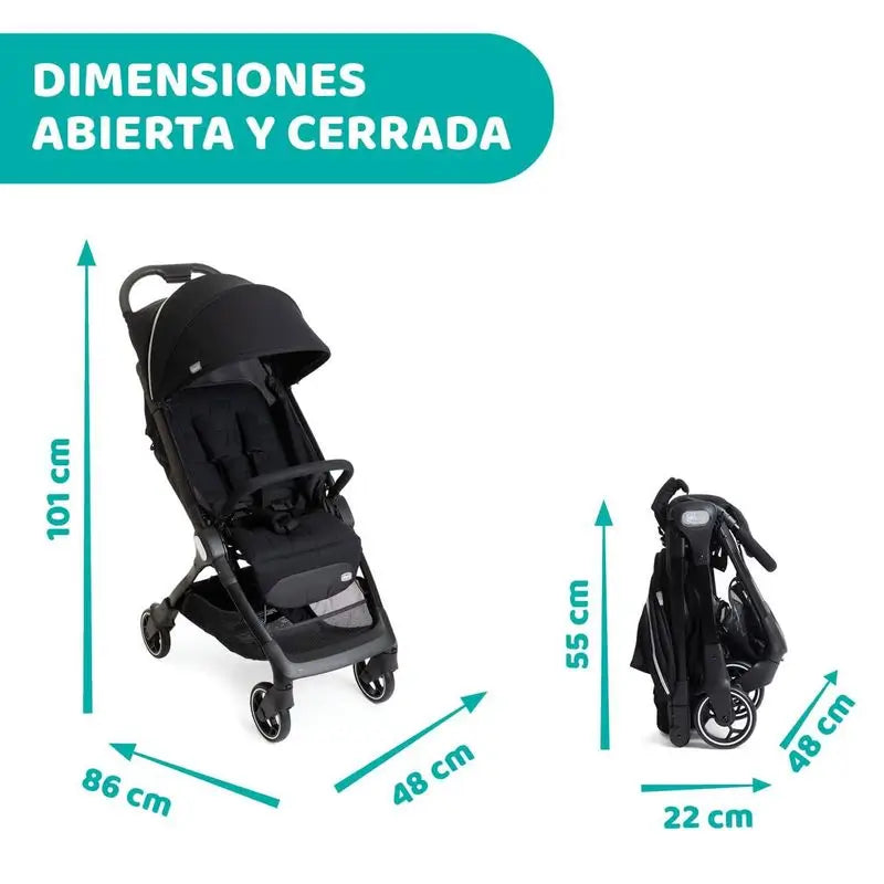 Chicco We Stroller Black