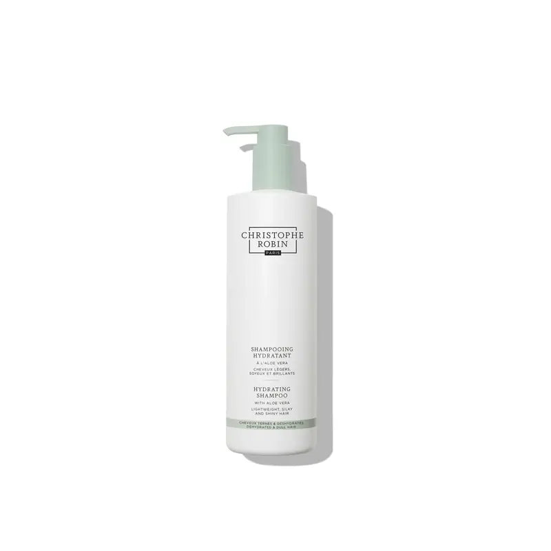 Christophe Robin Moisturising Shampoo With Aloe Vera , 500 ml