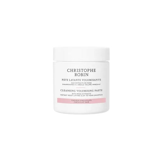 Christophe Robin Pure Volumising Cleansing Paste With Rose Extracts - Travel Size, 75 ml