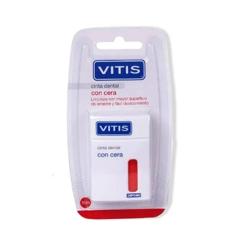 VITIS Cinta Dental con Cera 60 M