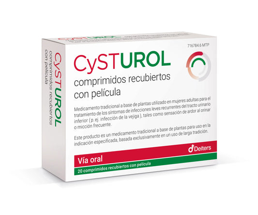 Deiters Cysturol , 40 film-coated tablets