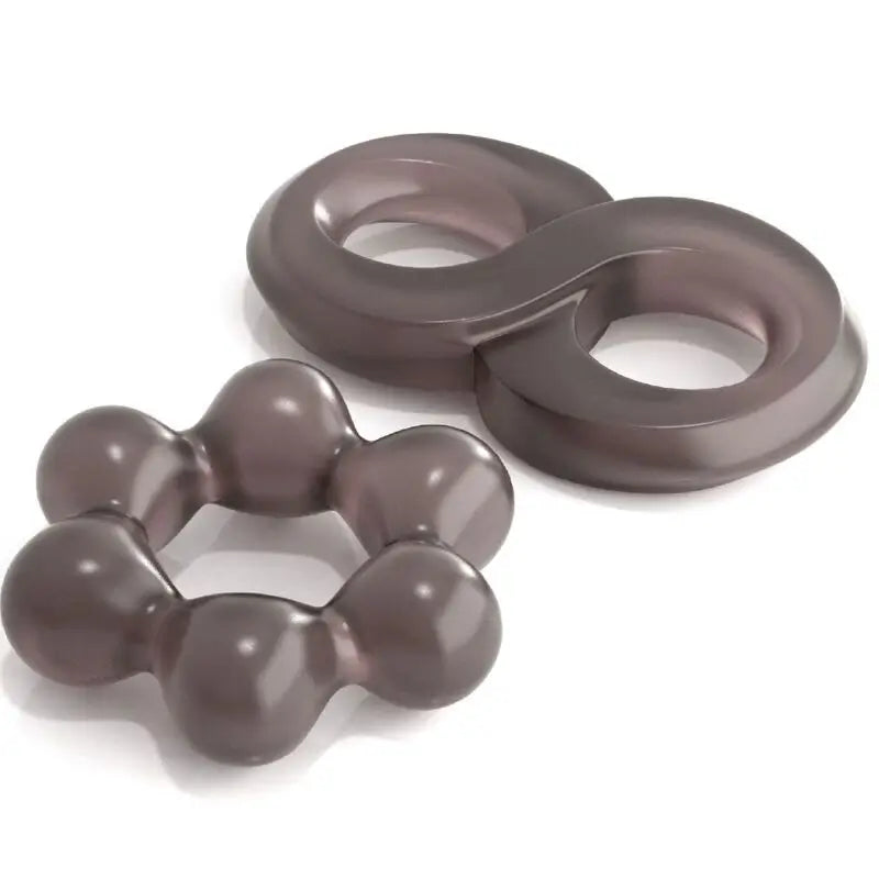 Classix Set 2 Anillos Pene Gris 