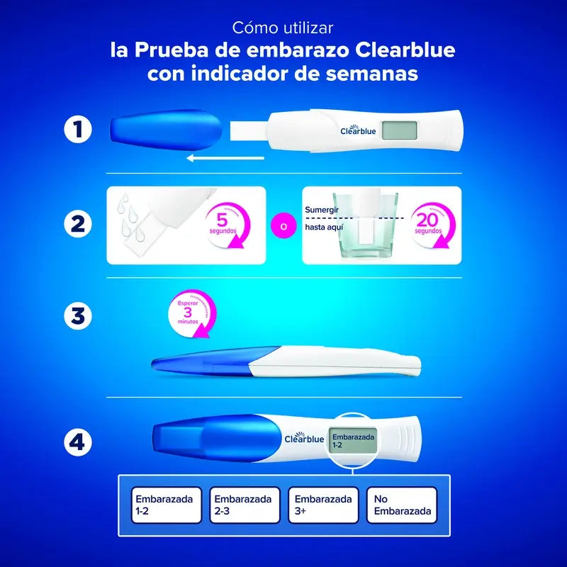 Clearblue Ultra Early Pregnancy Test With Dual Verification, 2 Tests