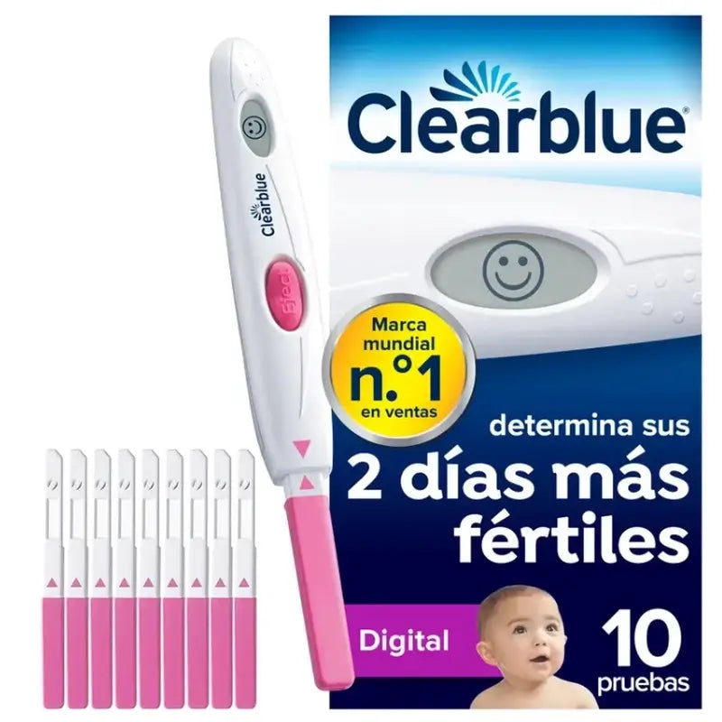 Clearblue Pack Early Pregnancy Test Analogue 1 Test + Clearblue Ovulation Test 10 Test Sticks