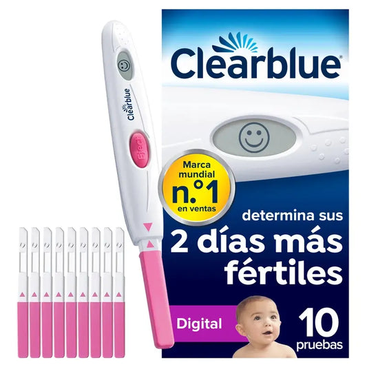 Clearblue Digital Ovulation Test, 1 Digital Holder & 10 Tests