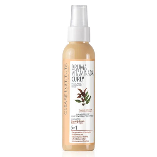 Clearé Institute Anti-Frizz Vitamin Mist Curly Hair Curly Method 125 Ml