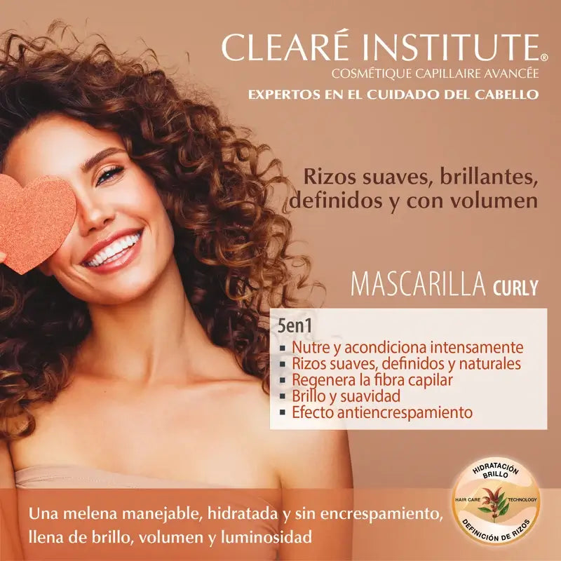 Clearé Institute Curly Hair Curly Method Mask 300 Ml