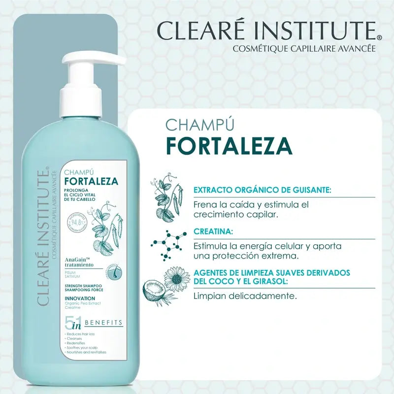 Clearé Institute Anti-Hair Loss Shampoo 400 Ml.