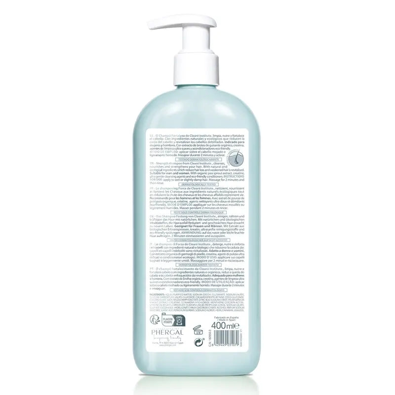 Clearé Institute Anti-Hair Loss Shampoo 400 Ml.