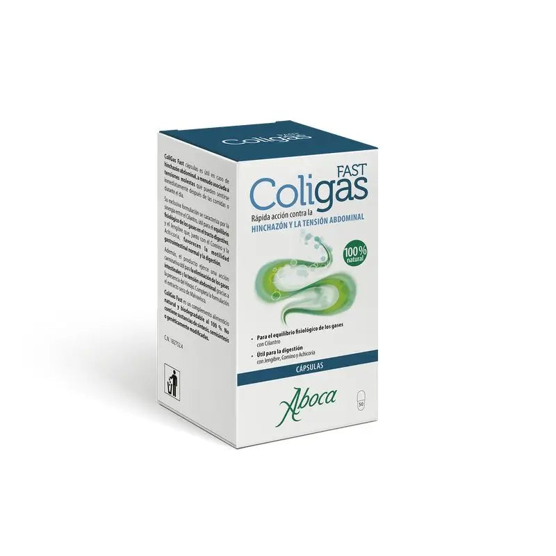 Aboca Coligas Fast Bottle, 50 capsules