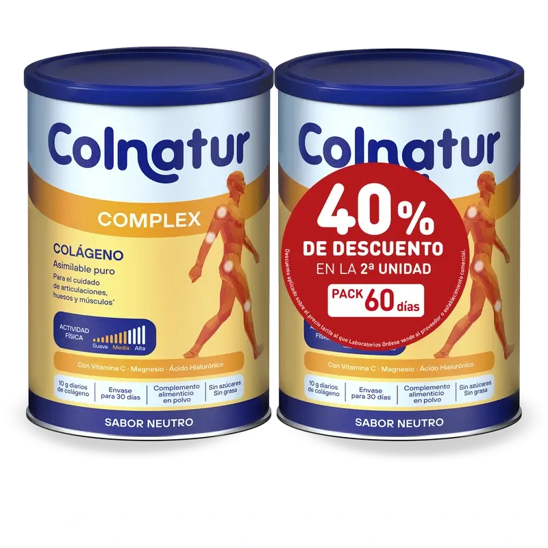 Colnatur Bipack Complex 2nd unit 40% Discount, 2 x 330 grams