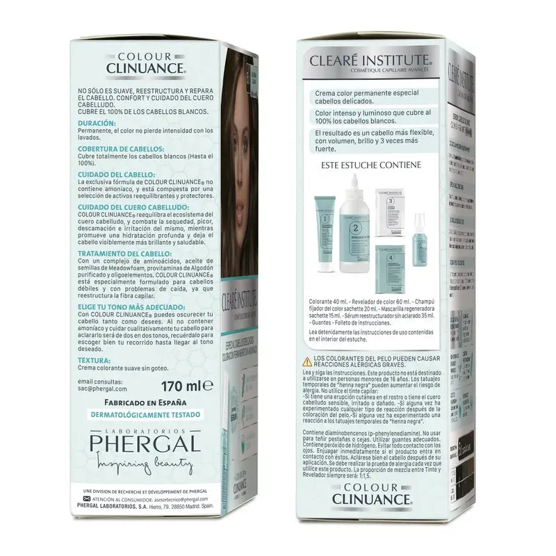 Clearé Institute Colour Clinuance Ammonia-Free Permanent Colour 7.0 Blonde