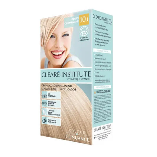 Clearé Institute Colour Clinuance Ammonia-Free Permanent Colour 10.1 Champagne Blonde