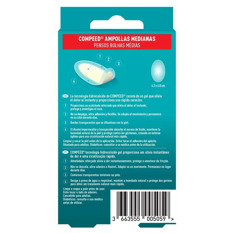 Compeed Blisters Medium, 10 units