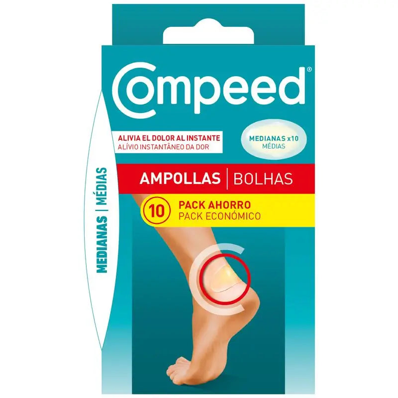 Compeed Ampollas Medianas, 10 unidades