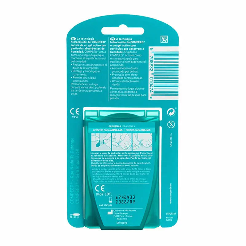 Compeed Dressings Small Blisters 6 units