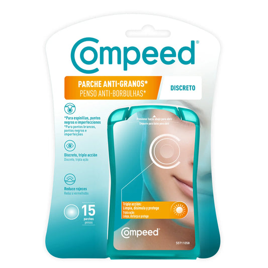 Compeed Anti-Granos Discreto, 15 units