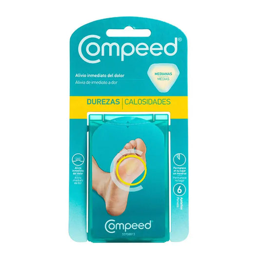 Compeed Apósito Durezas Grande 2 unidades