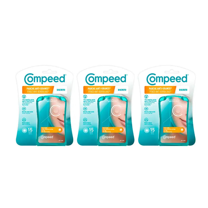 Compeed Triplo Anti-Spot Discreet, 3 x 15 units