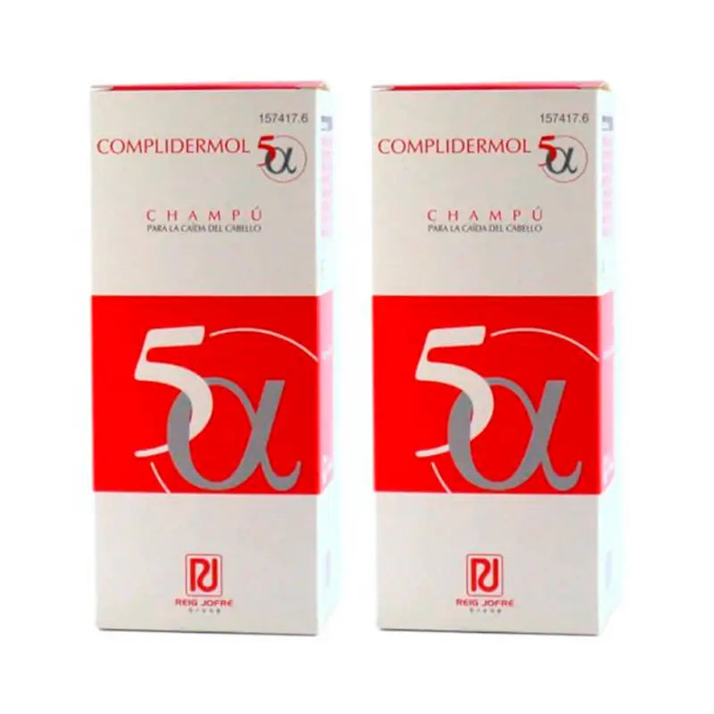 Complidermol Duplo 5 Alfa Hair Loss Shampoo 2 x 200 ml