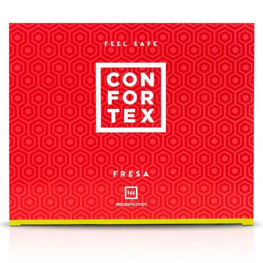 Confortex  Preservativos Fresa Caja 144 Uds