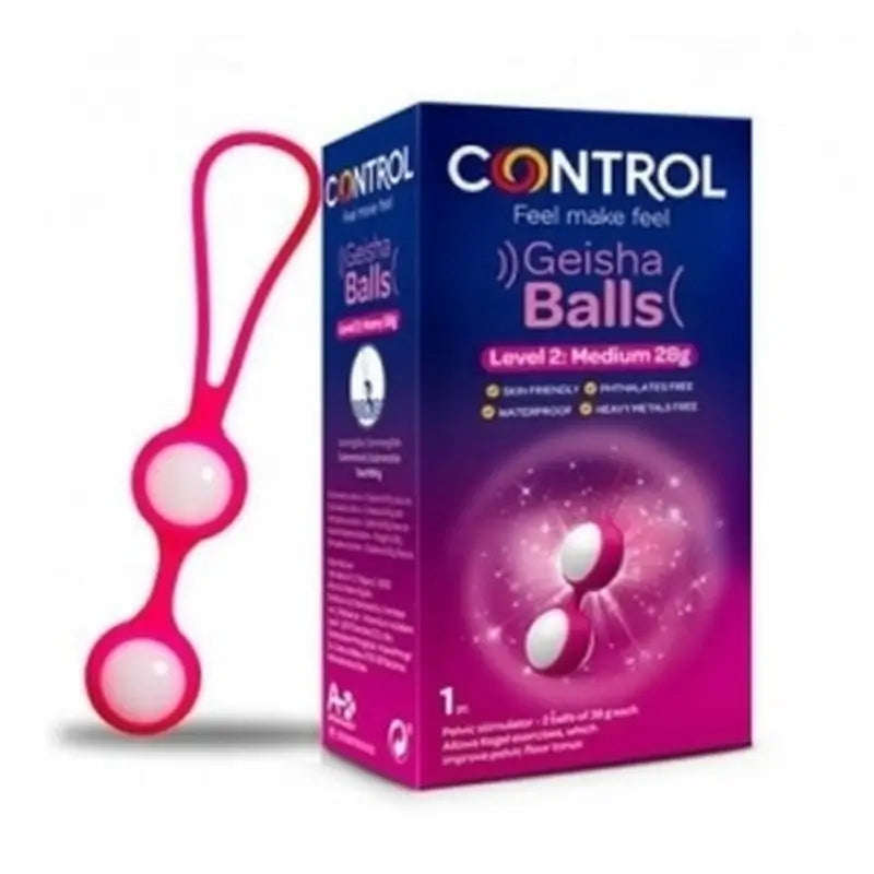 Control  Geisha Balls Nivel Ii, 2x28 gr