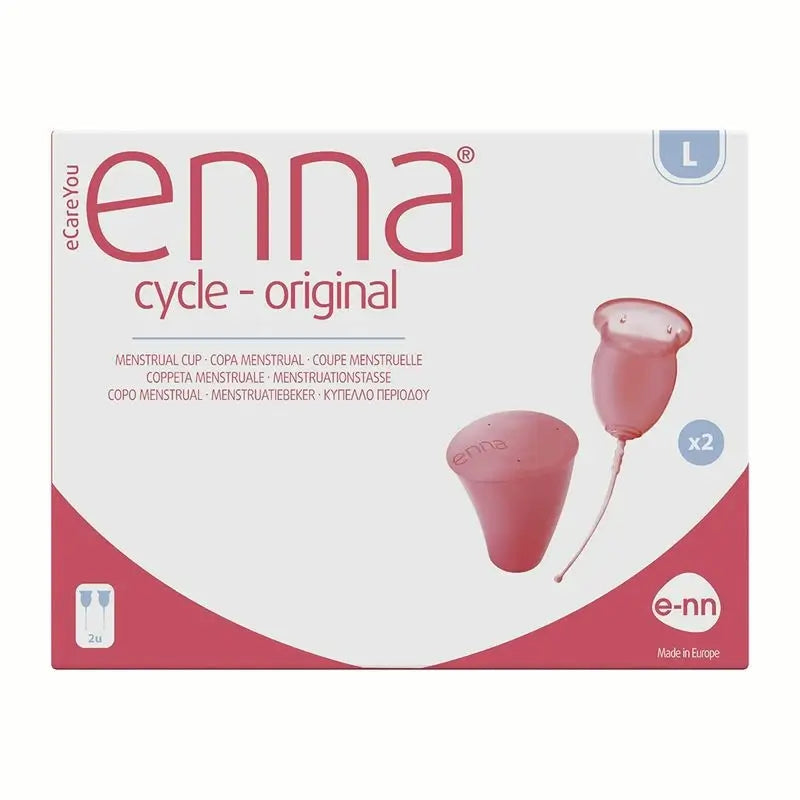 Enna Cycle Copa Menstrual Sin Aplicador Talla L