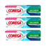 Corega Triplo Extra Strong Flavourless Adhesive Cream, 3 x 40 g