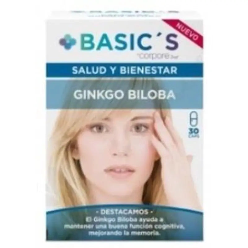 Corpore Diet Corpore Basics Ginkgo Biloba 30 Cápsulas