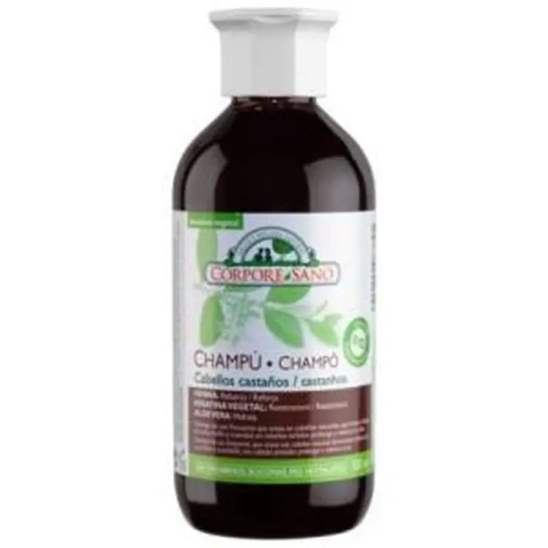 Corpore Sano Champu Henna Castaño 300Ml.