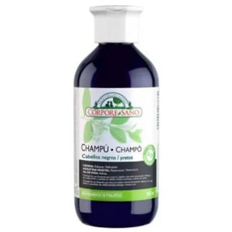 Corpore Sano Champu Henna Negro 300Ml