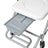 Corysan Ercina Foldable Shower/Wc Wheelchair