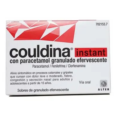 Couldina Instant con Paracetamol 10 sobres Efervescentes