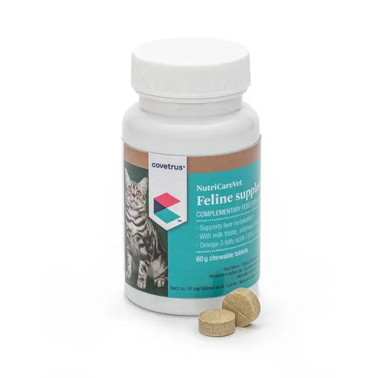 Covetrus Nutricarevet Liver Supplement for Cats, 80Cpd