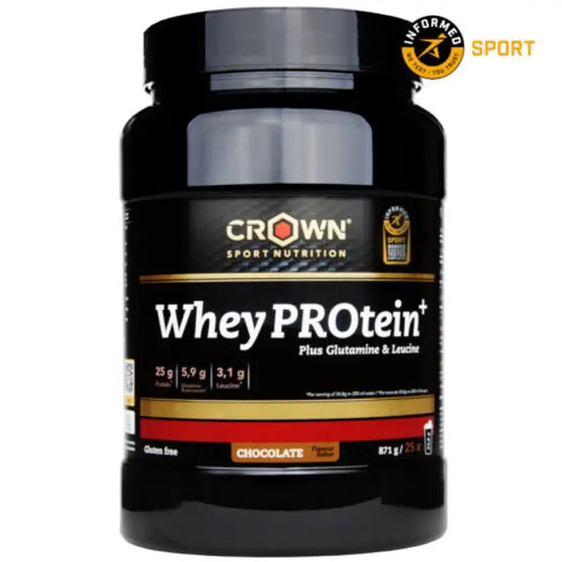 Crown Sport Nutrition Whey Protein + Chocolate   , 871 gr (25 porciones)