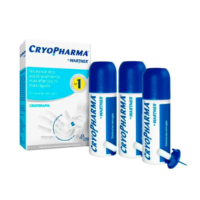 Cryopharma Wart Treatment Pack, 3 x 50 ml