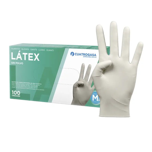 Latex Powder Free Gloves M