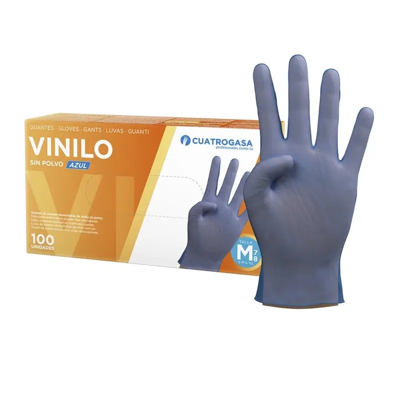 Vinyl Gloves Size M, 100 pcs.