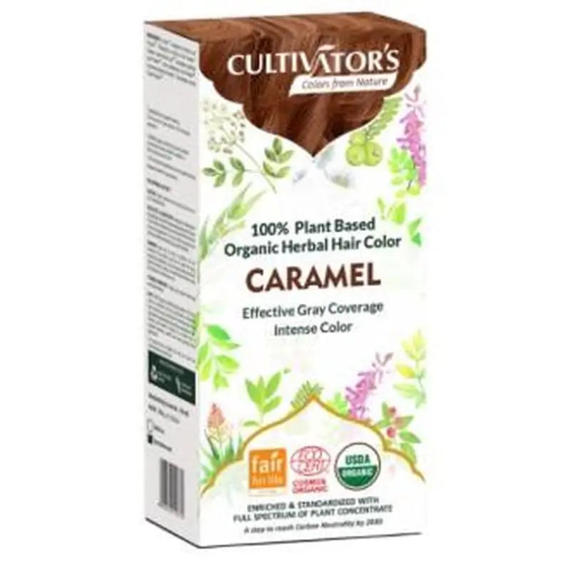 Cultivators Caramelo Tinte Organico 100Gr. Ecocert