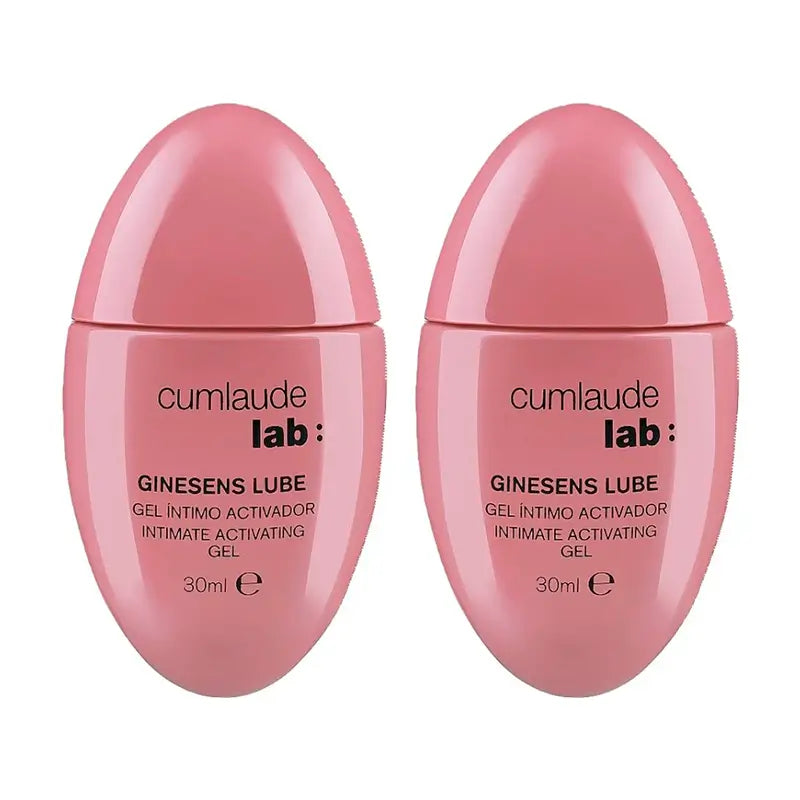 Cumlaude Lab Duplo Ginesens Stimulating Warming Effect Lubricant, 2 x 30 Ml