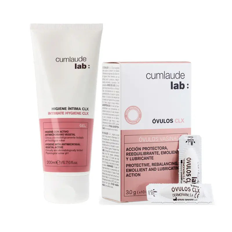 Cumlaude Lab Pack Clx Cleansing Gel 200 Ml + Moisturising Eggs 10 Units