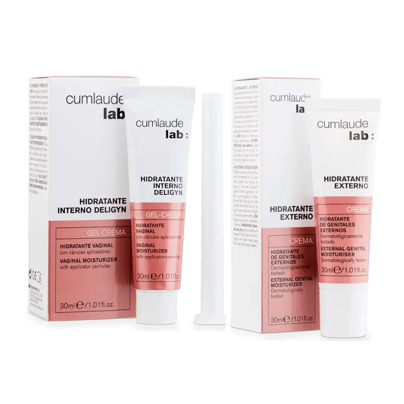 Cumlaude Lab External Moisturiser Pack 30 Ml + Deligyn Internal Moisturiser Pack 30 Ml