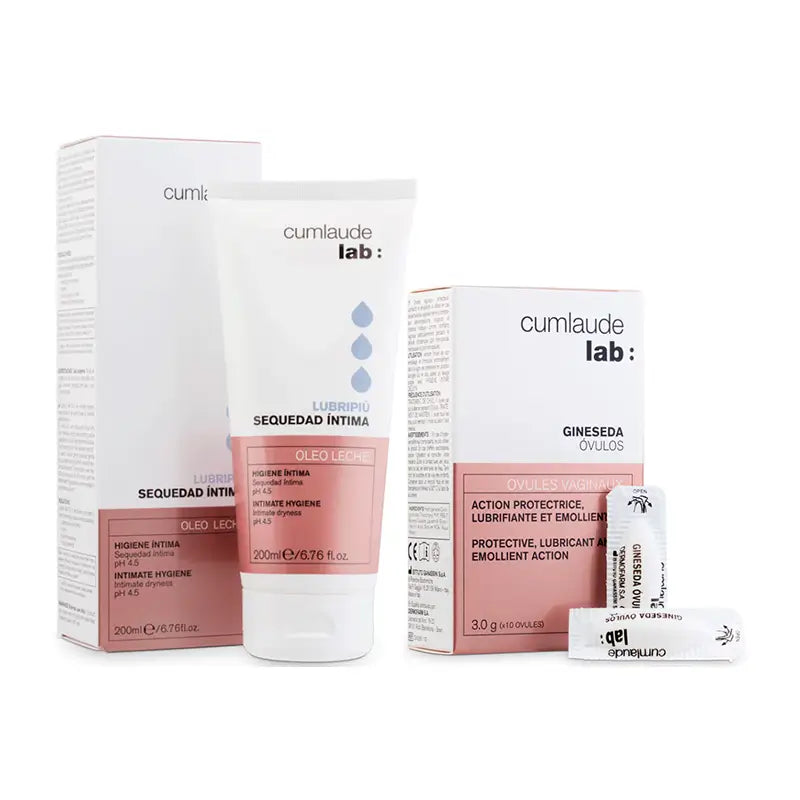 Cumlaude Lab Pack Lubripiù Intimate Cream 200 Ml + Gineseda Ovules 10 Units