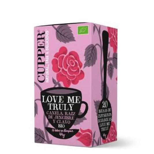 Cupper Love Me Truly Chai Infusion 20Sachets. Bio