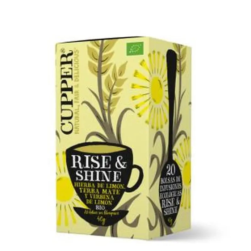 Cupper Rise Shine Infusion 20Bolsitas. Bio