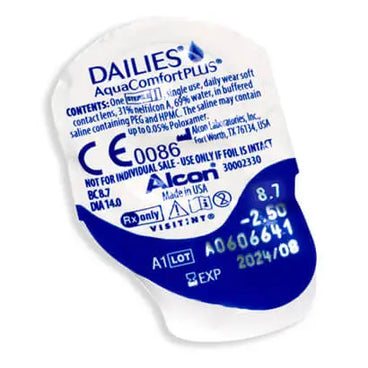 Dailies AquaComfort Plus Daily Spherical Lenses , 30 units